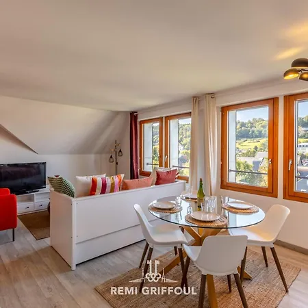 Apartamento 28 Bonnes Raisons - Lovely Duplex - Center With Private Parking Honfleur