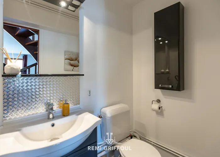 Apartmán 28 Bonnes Raisons - Lovely Duplex - Center With Private Parking Honfleur